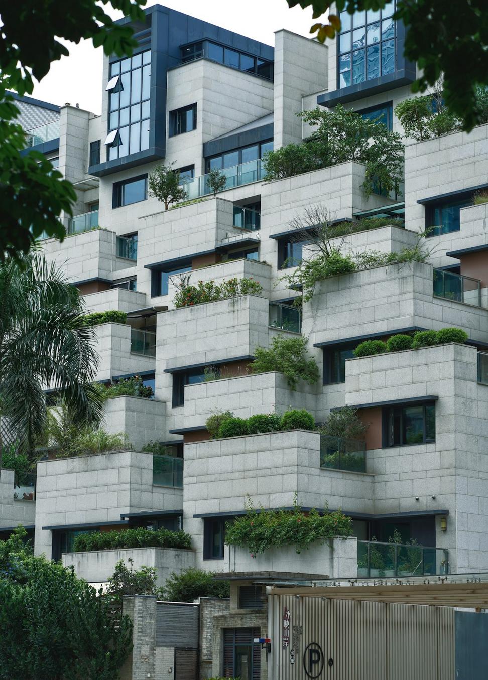 Sustainable commercial architecture project