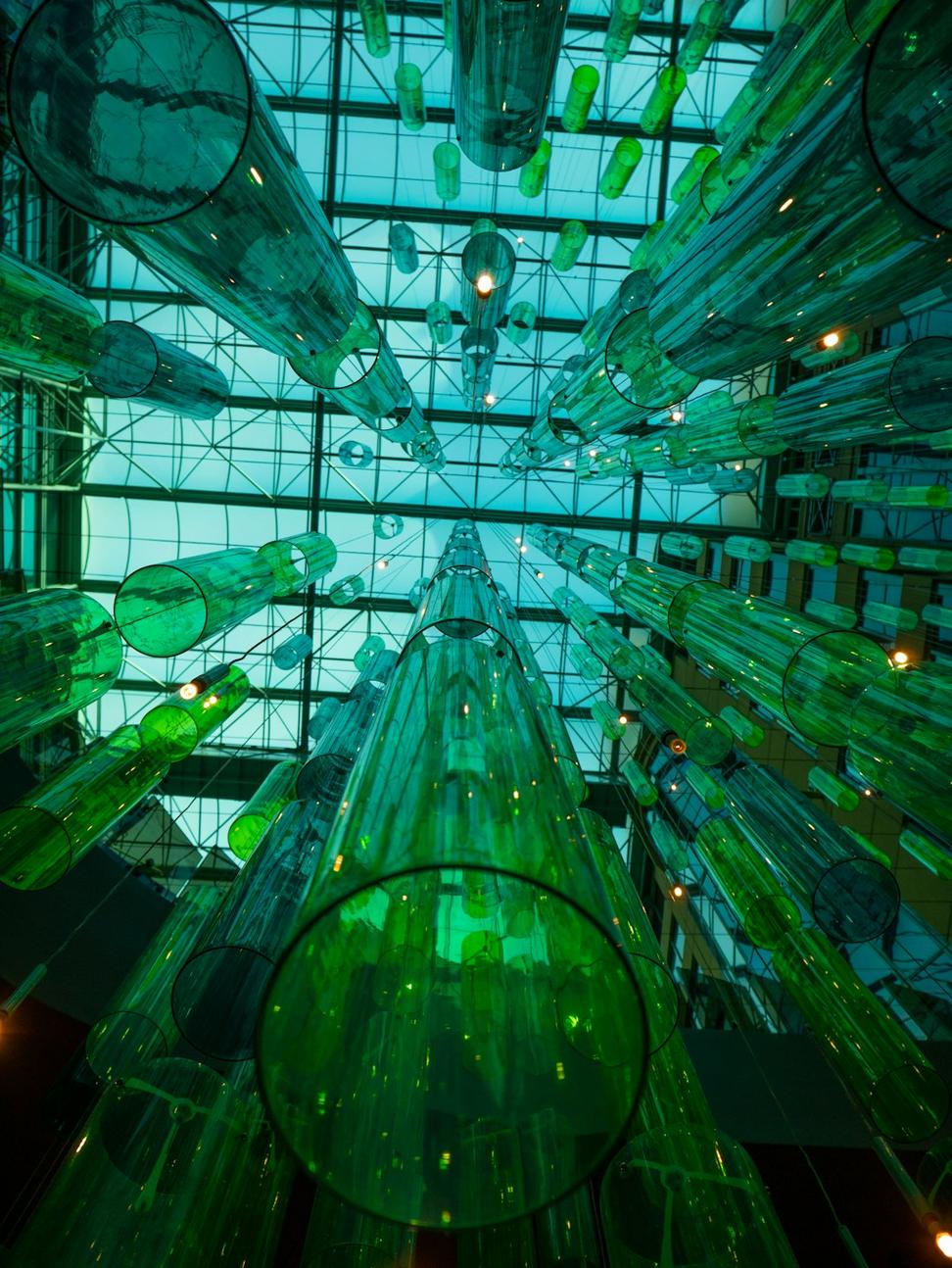 Green commercial interior